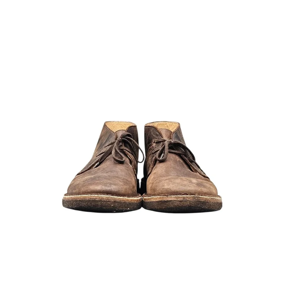 Astorflex Men's Size 11 GUC Brownflex Brown Leather Crepe Outsole‎ Chukka Boots